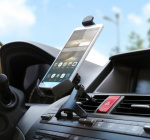 Technaxx Bilhållare för smartphones + Billaddare med 4x USB-port (TE08)