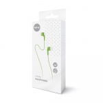 Setty Trådade In-Ear Hörlurar - 3,5mm, Grön Setty Trådade In-Ear Hörlurar - 3,5mm, Grön
