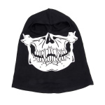 Balaklava Skull, mössa med öppning för ögonen, Svart