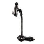 FM-sändare med Bluetooth-handsfree och billaddare, Svart FM-sändare med Bluetooth-handsfree och billaddare, Svart