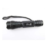 CREE ficklampa med SOS-intervall, 600lm, Svart CREE ficklampa med SOS-intervall, 600lm, Svart