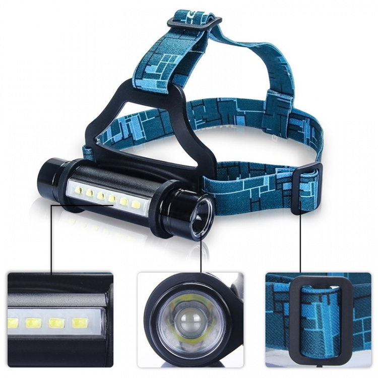 Pannlampa CREE T6 3W LED, 800lm Pannlampa CREE T6 3W LED, 800lm