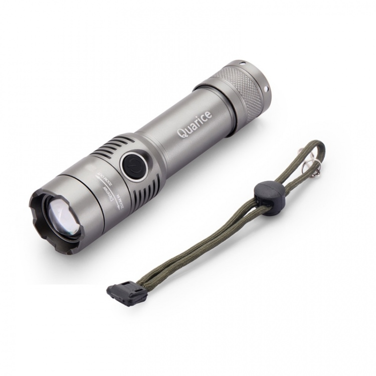 Ficklampa med zoom, T6 500lm, 10W