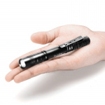 CREE XPE-R3 LED ficklampa 500LM, Svart CREE XPE-R3 LED ficklampa 500LM, Svart