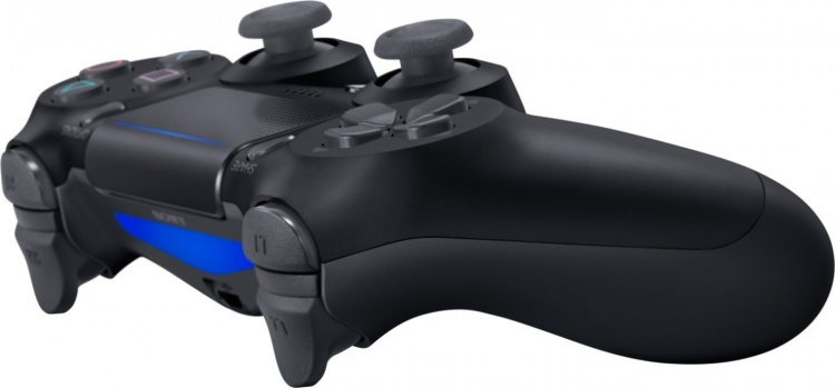 Sony DualShock 4 V2 handkontroll till PS4, original, svart Sony DualShock 4 V2 handkontroll till PS4, original, svart