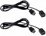 Förlängningskabel, 2-pack till Wii Nunchuk / NES/SNES Classic Mini, 1,8 meter Förlängningskabel, 2-pack till Wii Nunchuk / NES/SNES Classic Mini, 1,8 meter