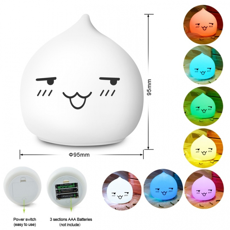 Waterdrop Light LED, lyser i 7 olika färger Waterdrop Light LED, lyser i 7 olika färger