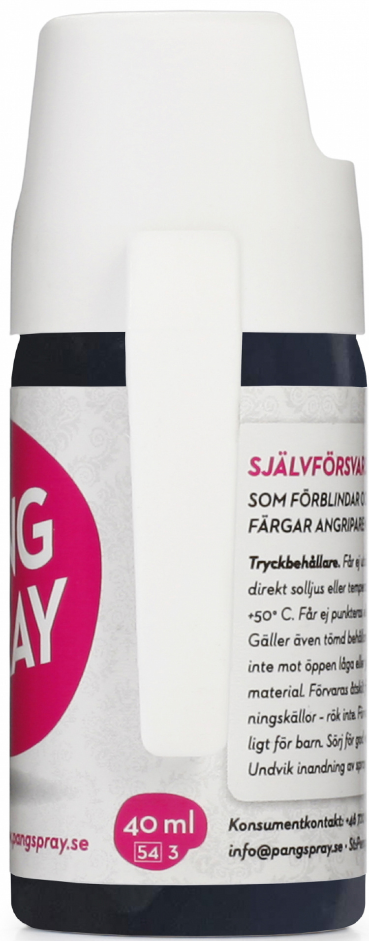 Pangspray, Självförsvarsspray färgad