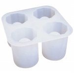 Shotglas, Iskubsform