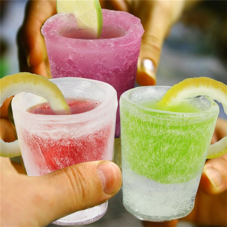 Shotglas, Iskubsform