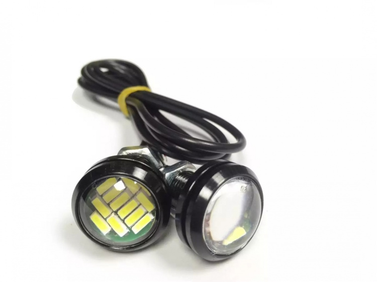 SMD DRL - varselljus 6W, 12V 2-Pack (DRL160)