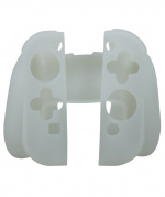 Silikongrepp för handkontroll, Nintendo Switch, Transparent Silikongrepp för handkontroll, Nintendo Switch, Transparent