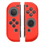 Silikongrepp för Joy-Con handkontroll, Nintendo Switch, Röd