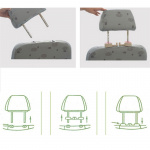 Krokar för bilnackstödet, 2-Pack Krokar för bilnackstödet, 2-Pack