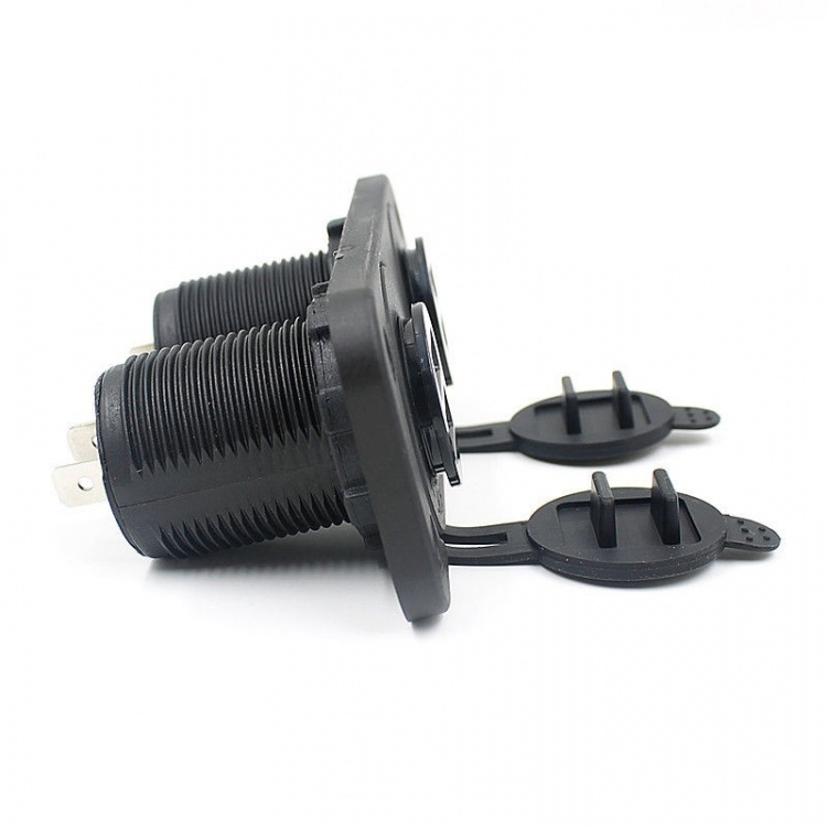 Extra uttag till bil, båt, husbil, 4xUSB 1A, 2,1A Extra uttag till bil, båt, husbil, 4xUSB 1A, 2,1A