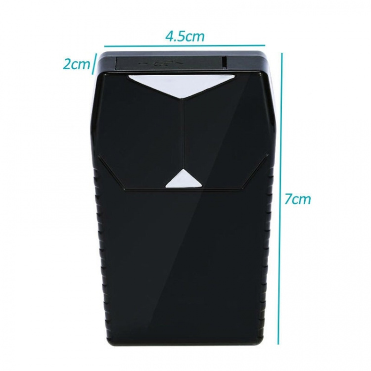 Bärbar Mini GSM, GPRS, GPS, 2G, Tracker med magnet för bil/båt/husvagn