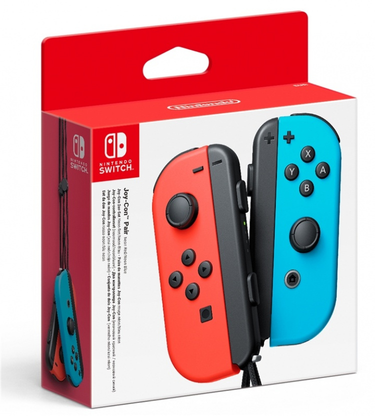 Nintendo Switch Joy-Con Pair - Röd, Blå Nintendo Switch Joy-Con Pair - Röd, Blå