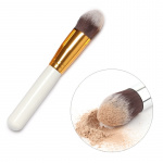 Professionella skonsamma sminkborstar 10-Pack, Vit