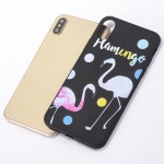 Baksideskal till iPhone X/XS, Flamingo Baksideskal till iPhone X/XS, Flamingo