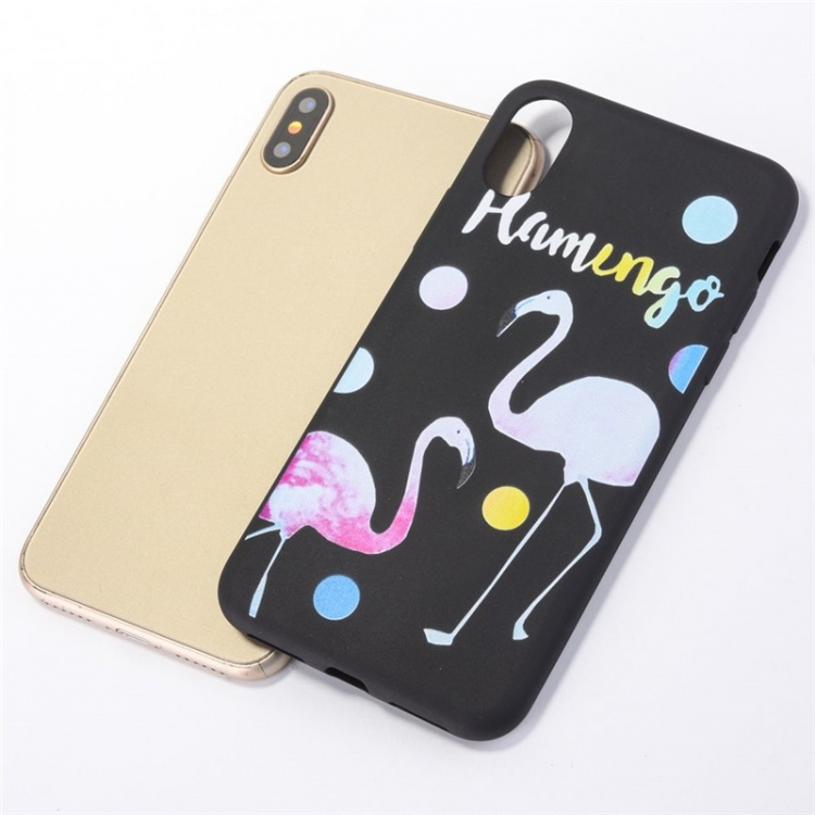 Baksideskal till iPhone X/XS, Flamingo Baksideskal till iPhone X/XS, Flamingo