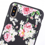Baksideskal till iPhone X/XS, Flowers Baksideskal till iPhone X/XS, Flowers