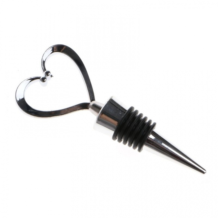 Dekorativ vinkork och vinöppnare, Hjärta