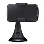 Bilhållare med inbyggd trådlös snabbladdare, Svart (WA-05)