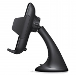 Bilhållare med inbyggd trådlös snabbladdare, Svart (WA-05)