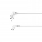 Hama Euro Mains Lead Angled for One/Play1/SL/Play5 White 3.0m