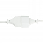 LogiLink Förlängningskabel Ojordad Euro Vit 3m