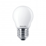 Philips 2-pack LED E27 P45 Klot 40W Frost 470lm Philips 2-pack LED E27 P45 Klot 40W Frost 470lm