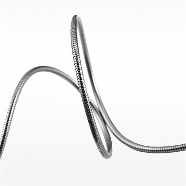 Lightning kabel, Metallklädd, 1 meter