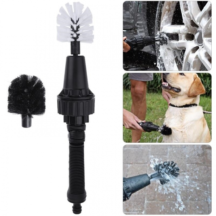 Turbo Brush, Roterande tvättborste för bil, MC, grill, fasad, trädgårdsmöbler Turbo Brush, Roterande tvättborste för bil, MC, grill, fasad, trädgårdsmöbler