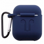 Silikon-kit till Airpods, Silikonfodral, Strap, Silikonsnäckor, Karbinhake, Mari