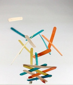 Domino stick bomb, Träspel, Träpinnar, Stor Domino stick bomb, Träspel, Träpinnar, Stor