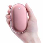 Powerbank och handvärmare i ett, 5000mAh - Rosa Powerbank och handvärmare i ett, 5000mAh - Rosa
