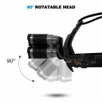 High power, Pannlampa 3xCree T6, 5000LM