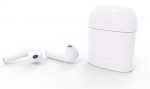 i7S Twins Wireless Earbuds Bluetooth Hörlurar + Strömbox - Vit i7S Twins Wireless Earbuds Bluetooth Hörlurar + Strömbox - Vit
