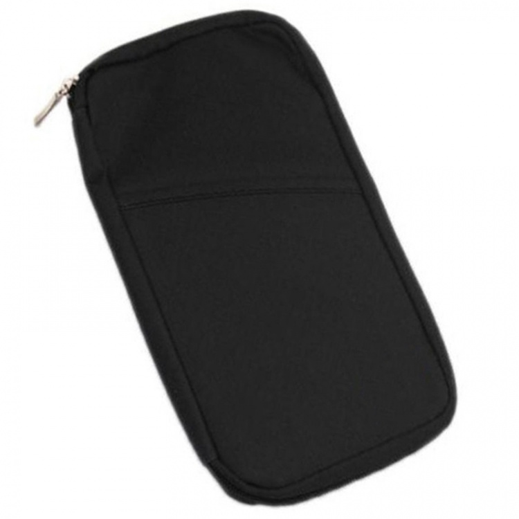 Reseplånbok för pass och resedokument, svart Reseplånbok för pass och resedokument, svart