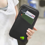 Reseplånbok för pass och resedokument, svart Reseplånbok för pass och resedokument, svart