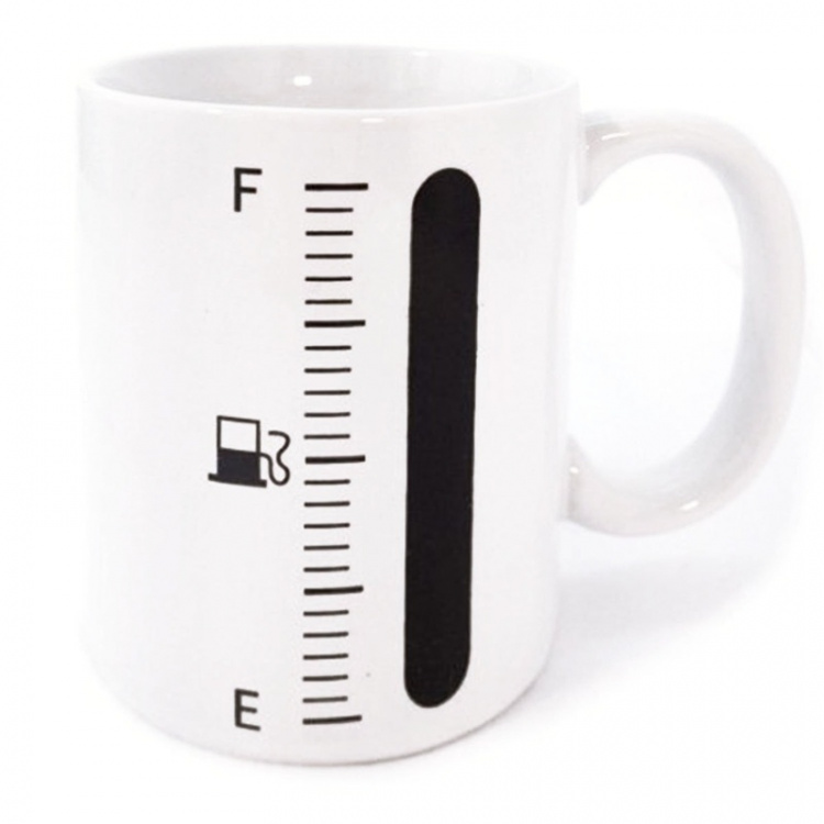 Värmeskiftande Mugg - Tankmätare