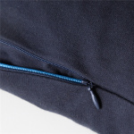 Rund Nackkudde med luva - Mörk Blå