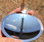 Aluminiumtändare driven på solljus Aluminiumtändare driven på solljus