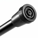 Svart vandringskäpp i aluminium