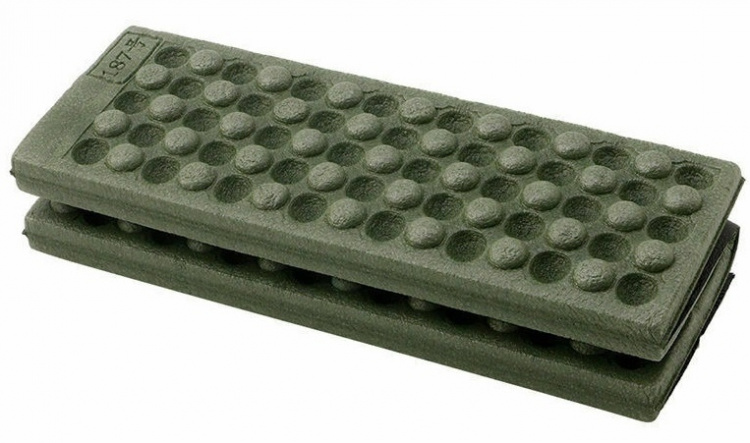 Sittunderlag i mjukt XPE-skum, Svart/Grön