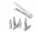 Whiskystenar - 6st patroner som håller drycken kall (inkl. tång & box)