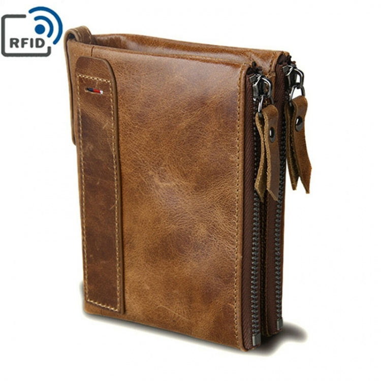 RFID plånbok, Brun