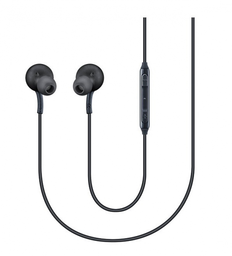 AKG Hörlurar med mikrofon, In-Ear till Samsung, Svart (EO-IG955), Bulk