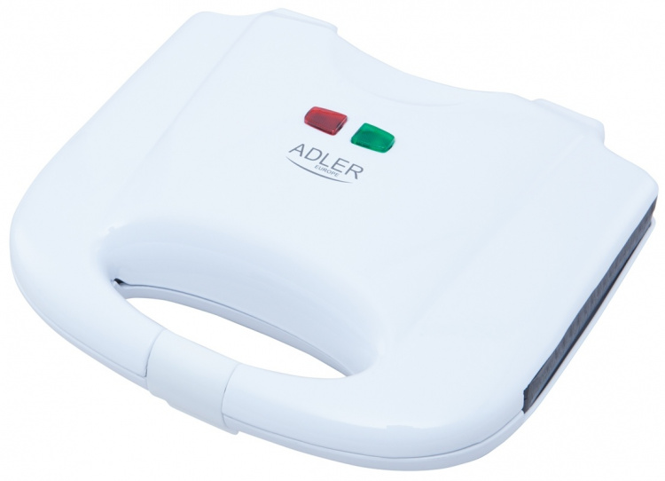 Adler Belgiska Våffeljärn, Dubbelt, 700W