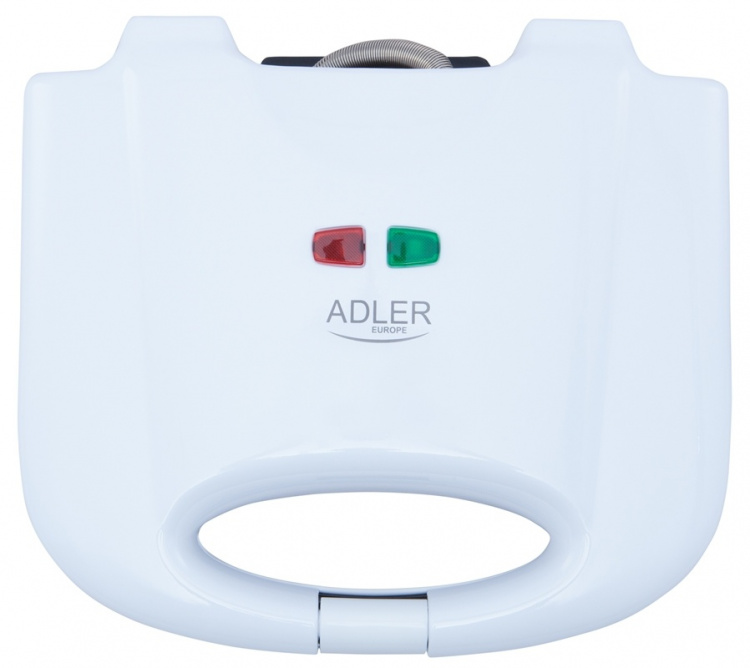 Adler Belgiska Våffeljärn, Dubbelt, 700W